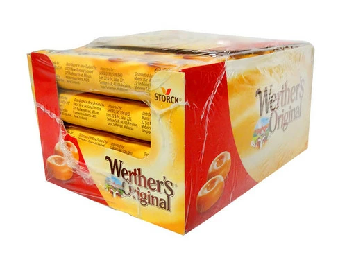Werthers Original - Classic Cream Candies Rolls (50g Rolls X 24pc Display Unit) - Image 2