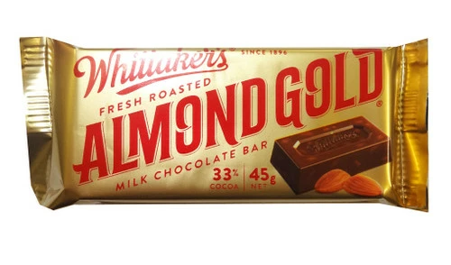 Whittakers Almond Slab (45g Bars X 50pc Box) 2 Whittakers Almond Slab (45g Bars X 50pc Box) - Image 2