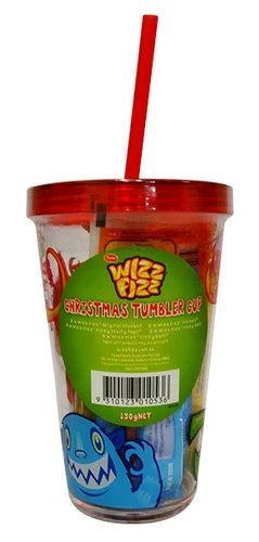 Wizz Fizz - Christmas Tumbler & Straw (130g)