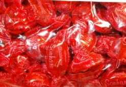 Sweet Treats Wrapped Hard Toffees - Red - Peanut (1kg)