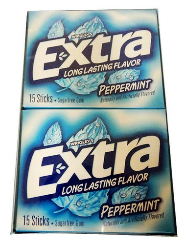 Wrigleys Extra USA - Peppermint (10 X 15 Stick Packs In A Display) - Image 2