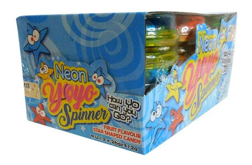 YoYo Candy Spinner (26g X 12pc Display Unit) 1 YoYo Candy Spinner (26g X 12pc Display Unit)