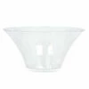 Clear Plastic Candy Buffet Flared Bowl - Large (23cm Wide X 11cm High)