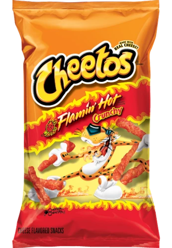 Cheetos Crunchy Bulk - Flamin Hot (227g Bag) 1 Cheetos Crunchy Bulk - Flamin Hot (227g Bag)