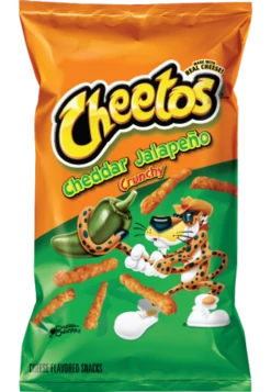 Cheetos Crunchy Bulk - Jalapeno Chedar (227g Bag)