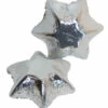 Chocolate Gems - Chocolate Stars - Silver Foil (500g Bag / Approx 69 Pcs)