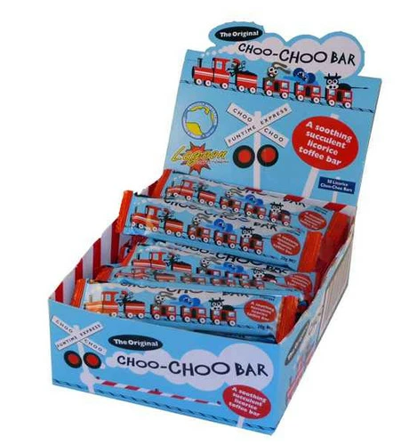 Choo-Choo Bars - Licorice(50 X 20g Bars In A Display Unit) 2 Choo-Choo Bars - Licorice(50 X 20g Bars In A Display Unit) - Image 2