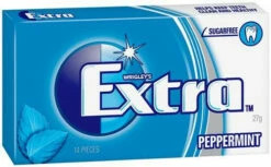 Extra Gum - Peppermint Flavour (14 Soft Gum Strips X 24 Packs Display Unit)