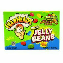 Warhead Movie Box - Sour Jelly Beans(113g X 12 Packs In A Display Unit)
