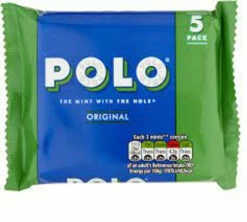 Polo Mints (5 X 25g Rolls In A Packet)