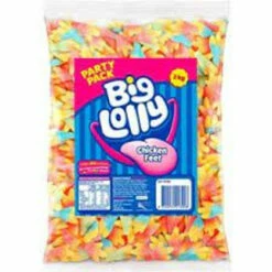 Big Lolly - Chicken Feet (2kg Bag)