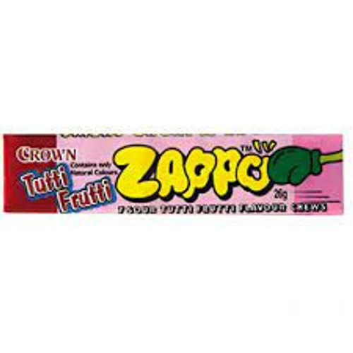 Zappo - Sour Tutti Frutti (30 X 29g Box) 1 Zappo - Sour Tutti Frutti (30 X 29g Box)