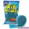 Sour Rip Rolls - Blue Raspberry (24 X 40g In A Display Box)