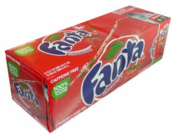 Fanta - Strawberry (12 X 355ml Cans In A Display Unit)