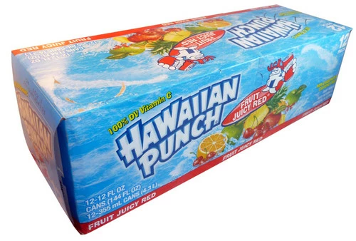 Hawaiian Punch (12 X 355ml Cans In A Display Unit) 1 Hawaiian Punch (12 X 355ml Cans In A Display Unit)