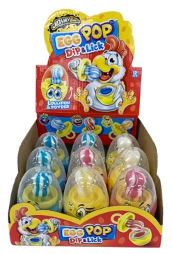 Egg Pop Dip & Lick (12 X 30g In A Display Unit)