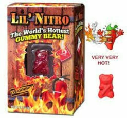 Lil Nitro - Worlds Hottest Gummy Bear (1 X 3g Bear)