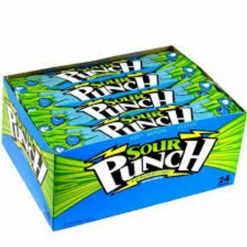 Sour Punch - Blue Raspberry (24 X 57g In A Display Box)