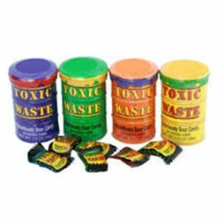 Toxic Waste Coloured Drums (12 X 48g Display Unit) -AU Snack Sales Store images 3 60246.1644616421
