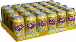 Barr Soda - Pineapple (24 X 330ml Cans) B/B May 2024