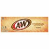 A & W Sparkling Cream Soda (12 X 355ml Cans In A Display Unit)