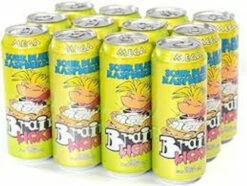 Brain Licker Soda - Sour Blue Raspberry (12 X 500ml Cans)