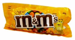 M&M Peanut - Snack Size (46g X 12 Bags In A Display Unit)
