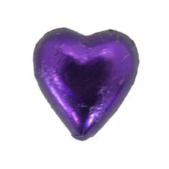 Belgian Milk Chocolate Hearts - Purple (500g Bag) 5 Belgian Milk Chocolate Hearts - Purple (500g Bag) -AU Snack Sales Store purple 1 08696.1661824191
