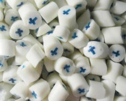 Rock Candy - White And Blue - Cross Center (1kg Bag) 5 Rock Candy - White And Blue - Cross Center (1kg Bag) -AU Snack Sales Store rock candy blue crosses 1 28294.1382507877