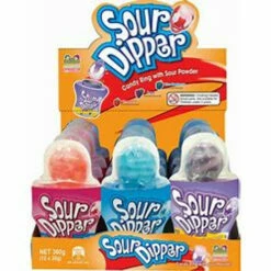 Sour Dipper - Candy Ring With Powder (12 X30g In A Display)
