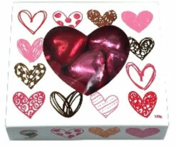 Chocolate Gems - KC Hearts Treats Box - Pink & Red (12x120g Boxes In A Display) -AU Snack Sales Store thumbnail 12296.1568017617