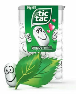 Tic Tac - Peppermint (24g X 24 Pack)