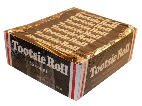 Tootsie Roll (36 X 62g Bars In A Display) 1 Tootsie Roll (36 X 62g Bars In A Display)